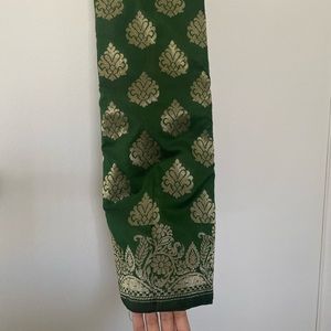 Green Sari and blouse
